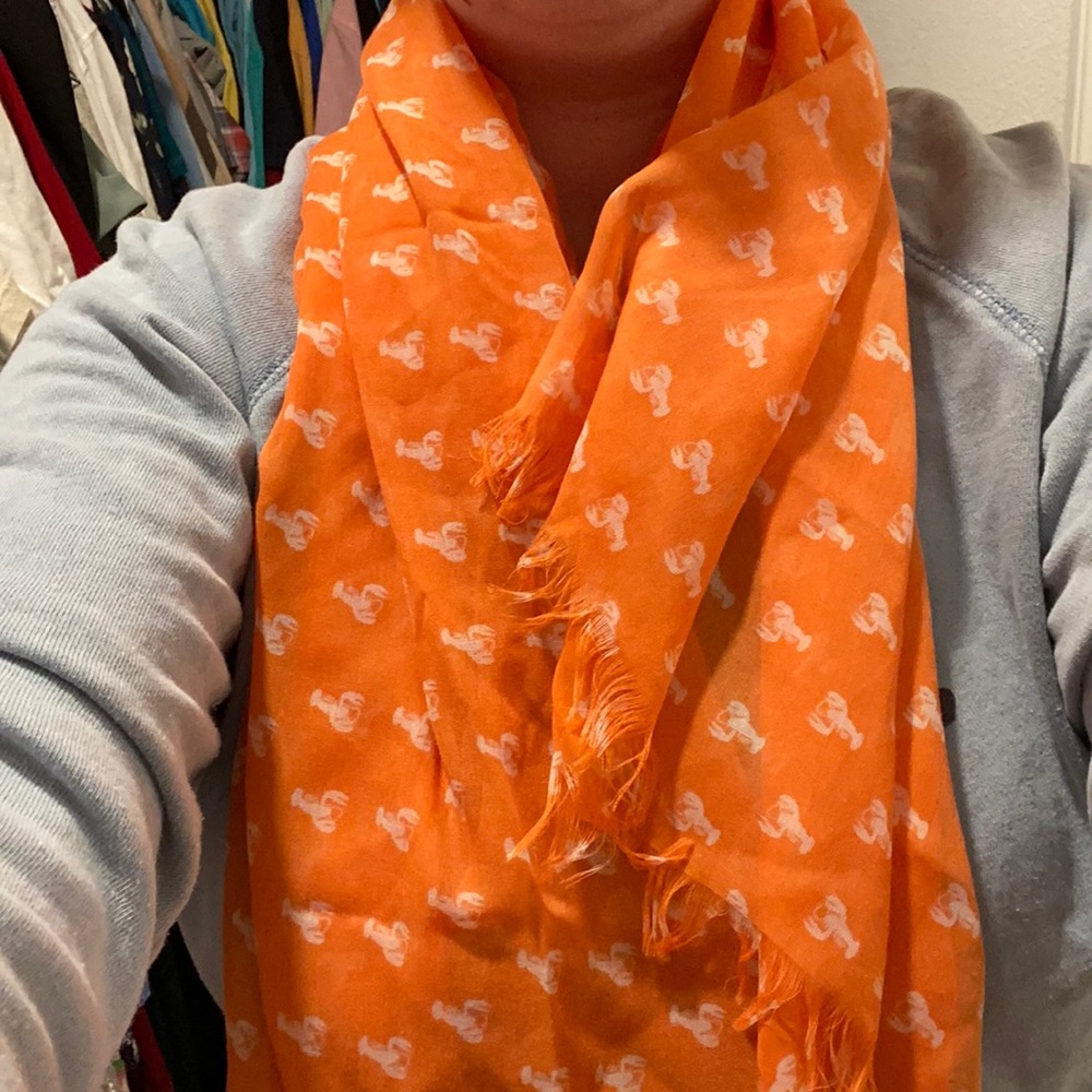 Jcrew lobster print scarf